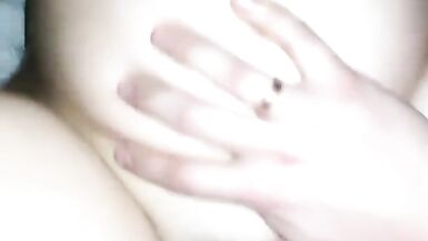 Pregnant milf get painful pussyfuck and creampie - 4 image