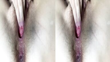 Porno VR ASMR cona molhada em grande plano - 2 image