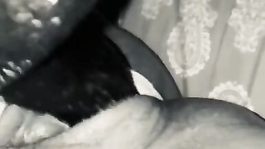 Up at 4 horny pussy bbdildo deep in