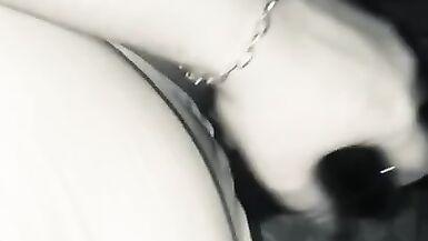 Up at 4 horny pussy bbdildo deep in