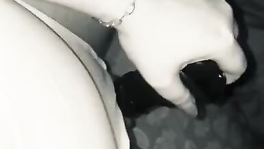在4个角质的阴部bbdildo深的起来