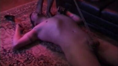 Felix the lucky slave tortured by two crazy bitches in stran - 14 image