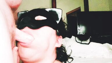 Miss Panda sucks and slurps Friend's cock - 10 image