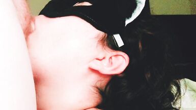 Miss Panda sucks and slurps Friend's cock - 3 image