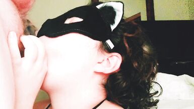 Miss Panda sucks and slurps Friend's cock - 6 image
