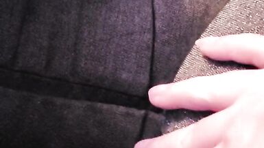 Rubbing my pussy through my leggings - 11 image