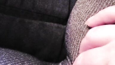 Rubbing my pussy through my leggings