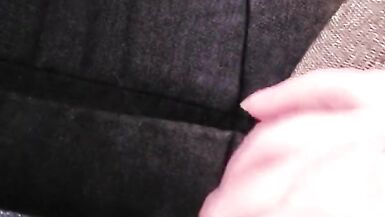Rubbing my pussy through my leggings - 7 image