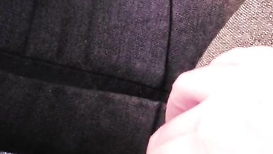 Rubbing my pussy through my leggings - 8 image