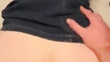 British Milf being Fucked Doggysyle Whilst Still Wearing a Denim Dress