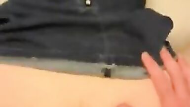 British Milf being Fucked Doggysyle Whilst Still Wearing a Denim Dress - 7 image
