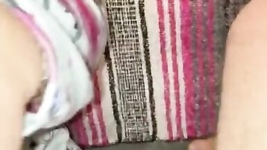 MILF sucks big cock in her nightgown gets fucked and licks the cum - 2 image