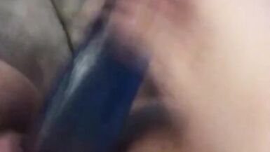 fucking my pussy with my dildo - 12 image