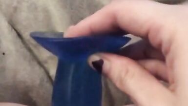 fucking my pussy with my dildo - 4 image