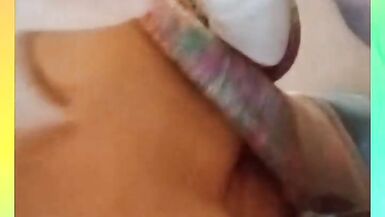 La femme perd son pari, fait une fellation à notre ami et avale du sperme. - 6 image