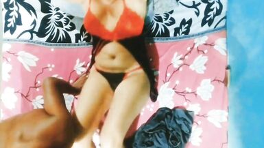 Desi bhabhi in red dress chudai - 12 image