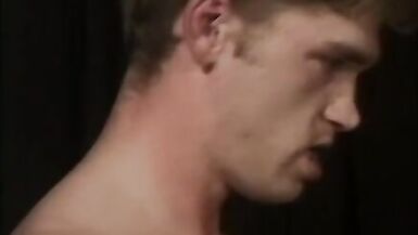 Bi guy licks on girls wet pussy and gets his ass fucked by guys big dick - 9 image