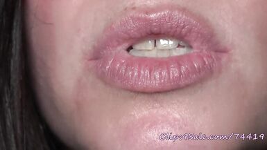 Wet Lip Gloss on my Mouth - 2 image