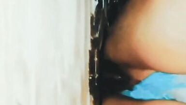GIRLFRIEND TAKES XXXL BBC AT THE GLORYHOLE AND COMES HOME DRIPPING CUM - 7 image