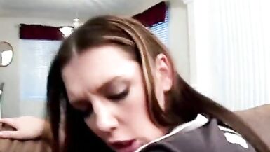Sexy sluts blonde and brunette play with toy and then deep throat a big cock - 14 image