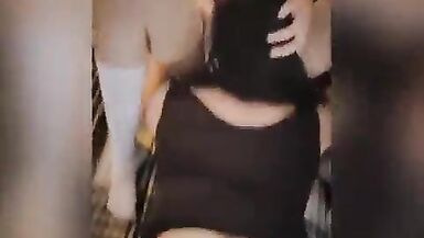 Как трахнуть свекровь и ее падчерицу одновременно! Hot Mexican MILF Sucks Cock for Money! Amateurs Threesome VOL #4 - 2 image