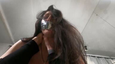 Hard got a mouthful of cum. POV - 9 image
