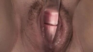 Gorda e GRÁVIDA de 9 meses com uma rata cremosa usando o seu DILDO - 6 image