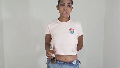 I drink beer, I always burp and wipe my mouth - 14 image