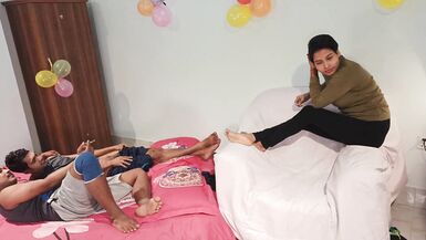 Fucking Threesome A Women Two boys my Busty Step Mom in The Homemade - 3 image