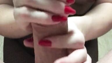 POV handjob - 9 image