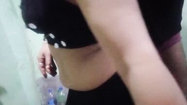 Dancing girl hanging on the wall