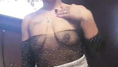 Sucking a lollipop and shoving it in my tight pussy and ass while squirting - 5 image