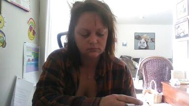Morning Smoke and Masturbation in the Desk Chair... - 10 image