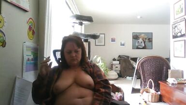 Morning Smoke and Masturbation in the Desk Chair... - 14 image