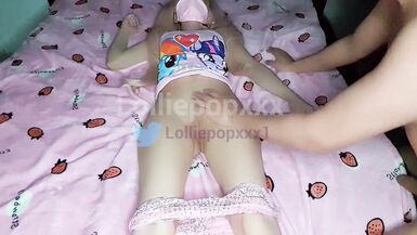 Stepdaughter! My stepfather cums inside me at night, he doesn't care that my mom is in the room right away - 4 image