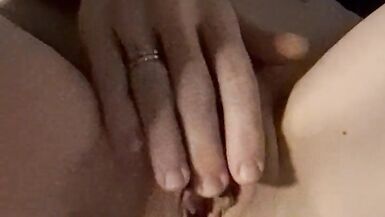 POV blonde MILF missionary & footjob, ended with a cumshot - 2 image