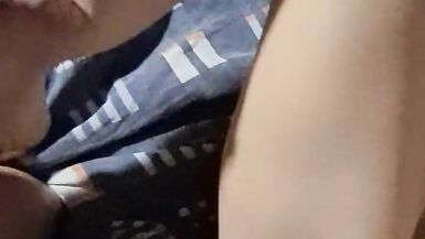 POV blonde MILF missionary & footjob, ended with a cumshot - 6 image