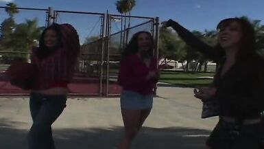 Three Hot White Girls Right Are Out For A Big Black Cock Sex Group Party - 4 image