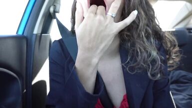 JOI UBER ride, Take my milk and cum in my mouth - 11 image