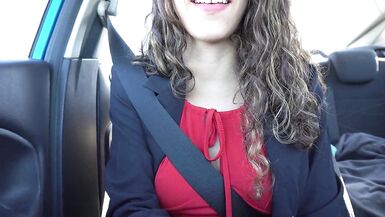 JOI UBER ride, Take my milk and cum in my mouth - 2 image
