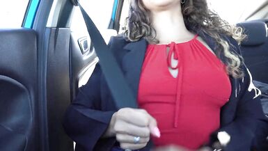 JOI UBER ride, Take my milk and cum in my mouth - 3 image