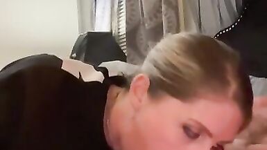 I love watching her Suck On My Cock before I feel That Deep Ass Pussy Wrapped Around It!!!