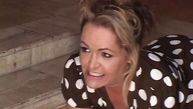 Randy slut takes dick in pussy and mouth then toes sucked and face jizzed