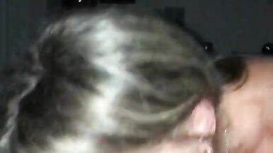 Part 1 of 2: Hot Milf Sucks Big Cock Forever. Part 2: Swallowing Facial. - 14 image
