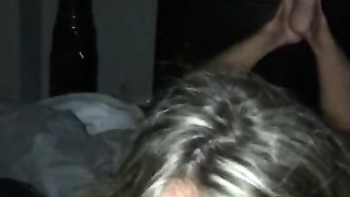 Part 1 of 2: Hot Milf Sucks Big Cock Forever. Part 2: Swallowing Facial. - 3 image