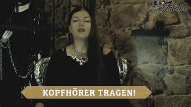 ASMR whispering with german sexy dominatrix come on and become my slave toy - 12 image