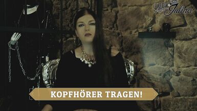 ASMR whispering with german sexy dominatrix come on and become my slave toy - 13 image