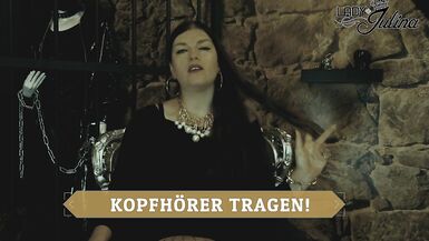 ASMR whispering with german sexy dominatrix come on and become my slave toy - 15 image