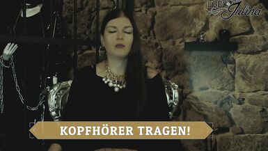 ASMR whispering with german sexy dominatrix come on and become my slave toy - 9 image