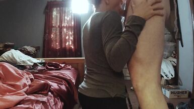 Face fuck my bro's dirty whore of a mother.  He owes me money, and I do it to her because I can - 3 image